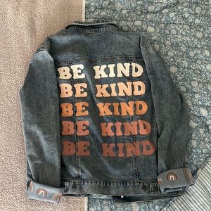 Painted Denim Jacket